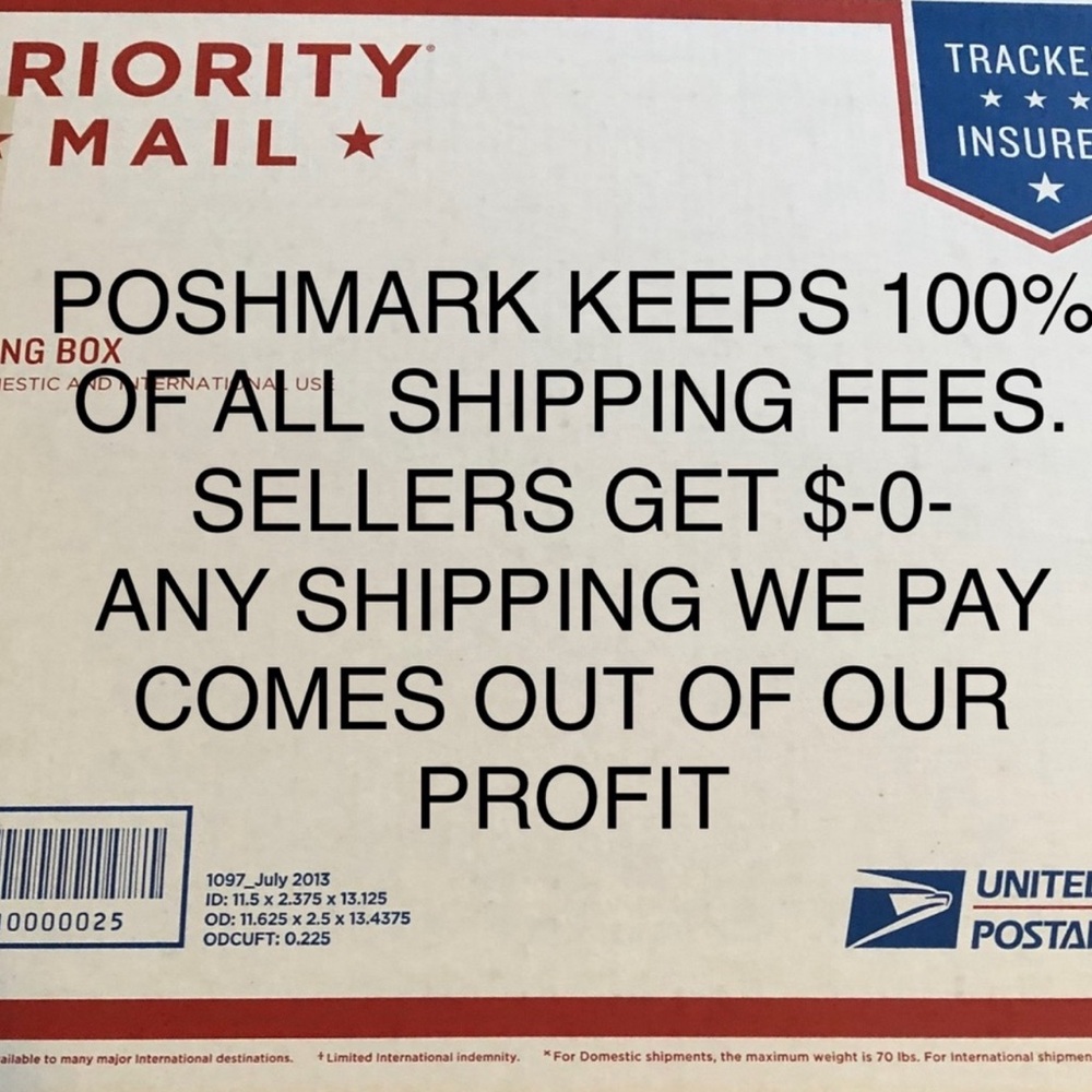 POSHMARK SELLING FEES!!!!!